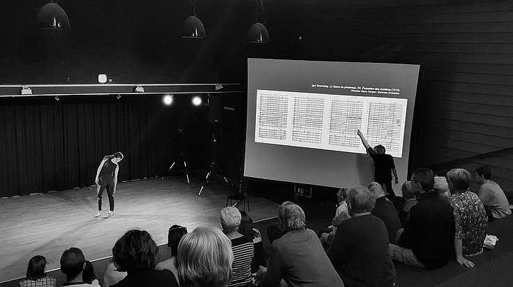 La Petite conférence chorégraphique © Didier Olivré