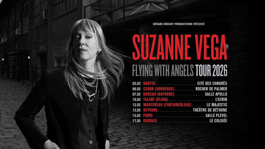 SUZANNE VEGA Flying With Angels Tour 2026