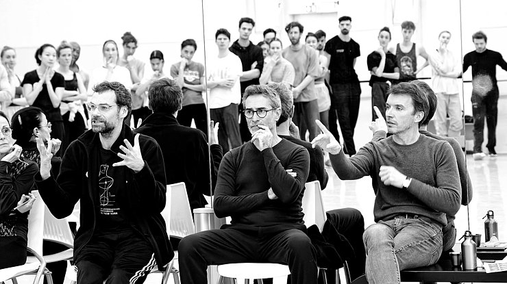 Répétitions 

Ballet de l'Opéra national du Rhin



 © Agathe Poupeney / Divergence-images.com - 18/02/2023 - CCN - Ballet de l'Opéra national du Rhin - Mulhouse
