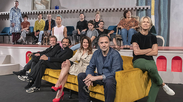 TARTUFFE LA TROUPE © Pascal Gély