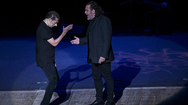 TEATRO GRANDE ISRAEL GALVAN LA E SPETTACOLI BRESCIA TEATRO GRANDE ISRAEL GALVAN LA EDAD DE ORO NELLA FOTO MOMENTI DELLO SPETTACOLO ISRAEL GALVAN DAVID LAGOS 22/05/2021 NEWREPORTER©FAVRETTO